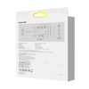 Baseus Lite Series przejściówka HUB USB Typ C - 4x USB 3.0 2m czarny (WKQX030501)