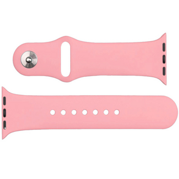 Silicone Strap APS silikonowa opaska do Watch Ultra / 8 / 7 / 6 / 5 / 4 / 3 / 2 / SE (49 / 45 / 44 / 42mm) pasek bransoleta do zegarka różowy