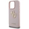 GUESS ETUI TPU DO IPHONE 16 PRO Z LOGO GRINDED BIG 4G SZYBKIE ŁADOWANIE