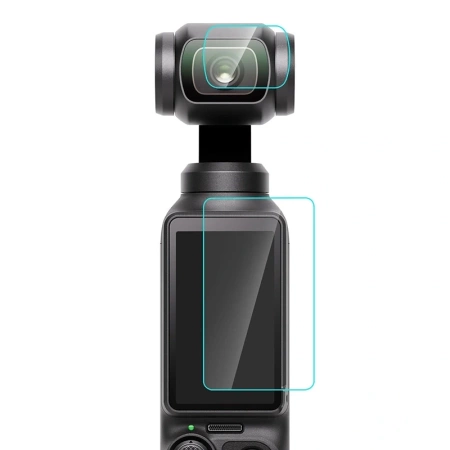 PULUZ SZKŁO OCHRONNE DO EKRANU I OBIEKTYWU DJI OSMO POCKET 3 WYSOKA JAKOŚĆ