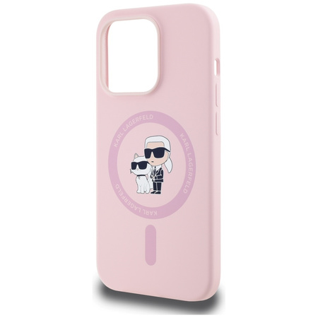 KARL LAGERFELD ETUI SILIKONOWE DO MAGSAFE DO IPHONE 14 PRO MAX Z OCHRONĄ