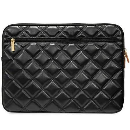 Guess Sleeve GUCS14ZPSQSSGK 14czarny/black Quilted 4G