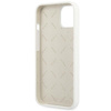 Guess GUHCP13SLS4GGWH iPhone 13 mini 5,4" biały/white hard case Silicone 4G Logo