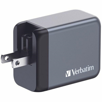 VERBATIM ŁADOWARKA GAN 65W 2xUSB-C USB-A DO TELEFONÓW, KAMER, REJESTRATORÓW