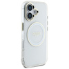 GUESS ETUI IML METAL COLORED CIRCLE DO MAGSAFE IPHONE 16 LOGO CLASSIC
