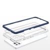 HURTEL ETUI POKROWIEC CLEAR 3IN1 DO SAMSUNG GALAXY A42 5G ŻELOWY Z RAMKĄ