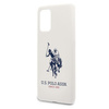 Etui U.S. Polo Assn. Silicone Collection na Samsung Galaxy S20+ - białe