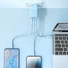 MCDODO SZYBKA ŁADOWARKA SIECIOWA ZASILACZ KOSTKA 3X USB-C PD USB-A GAN 67W