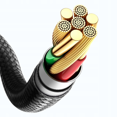 MCDODO KABEL KĄTOWY USB-C LIGHTNING SZYBKIE ŁADOWANIE 36W DO IPHONE LED 1M