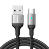 Joyroom kabel USB - micro USB 2.4A do szybkiego ładowania i transferu danych 2 m czarny (S-UM018A10)