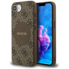 GUESS ETUI POKROWIEC TPU DO IPHONE 16E DO MAGSAFE 4G CIRCLE CLASSIC LOGO