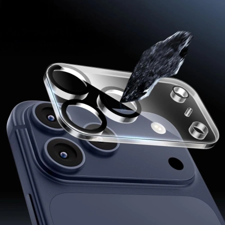 TECH-PROTECT OSŁONA CAM FIT+ DO IPHONE 17 PRO MAX OCHRONA KAMERY Z PEŁNYM