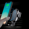 Baseus Wireless Charger Gravity uchwyt samochodowy na kratkę wentylacyjną + bezprzewodowa ładowarka Qi czarny  (WXYL-01)
