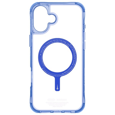 Skinarma etui Saido iPhone 16 Plus 6.7 Magnetic Charging niebieski/blue