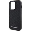 KARL LAGERFELD ETUI HARDCASE DO IPHONE 15 PRO 6.1 QUILTED K PATTERN BLACK