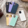 HURTEL ECO CASE ETUI DO IPHONE 12 POKROWIEC SILIKONOWY Z OCHRONĄ TELEFONU
