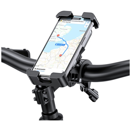 USAMS UCHWYT ROWEROWY DO TELEFONÓW SMARTFONÓW ROWER MOTOCYKL WYSOKA
