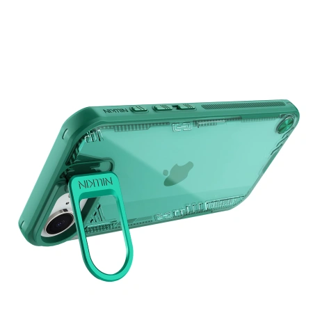 NILLKIN ETUI ICEBLADE PROP DO IPHONE 16E Z PODSTAWKĄ OCHRONĄ I WYGODNYM