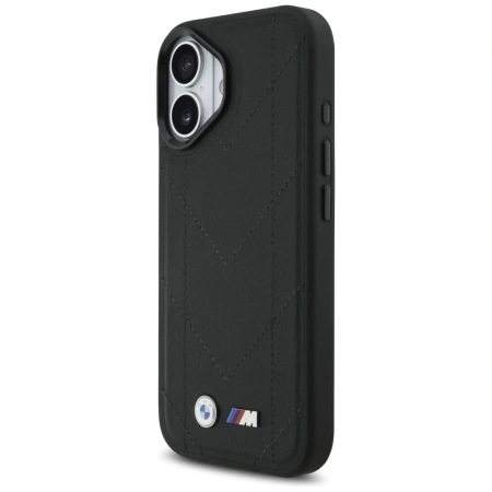 BMW ETUI CASE DO MAGSAFE IPHONE 17 M QUILTED LOGO LUKSUSOWY OCHRONNY