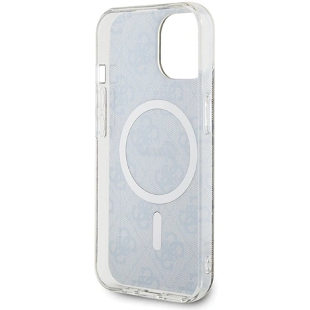 GUESS ETUI CASE IML 4G DO IPHONE 15 MAGSAFE BRĄZOWE Z FUNKCJĄ