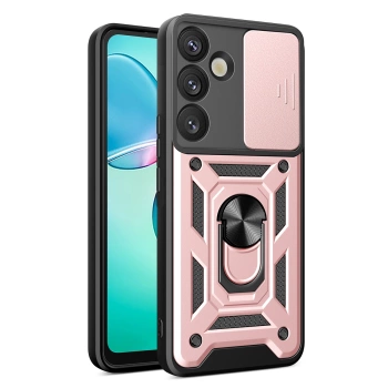 HURTEL ETUI PANCERNE HYBRID ARMOR CAMSHIELD DO SAMSUNG GALAXY S25+ Z OSŁONĄ