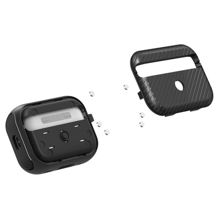 SPIGEN MAG ARMOR MAGSAFE APPLE AIRPODS PRO 1 / 2 MATTE BLACK