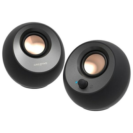 CREATIVE GŁOŚNIKI DO KOMPUTERA PEBBLE 2.0 V3 DO PC USB-C BLUETOOTH 5.0