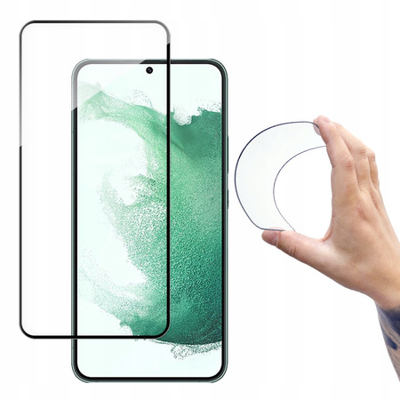 WOZINSKY FULL COVER FLEXI NANO FOLIA SZKLANA DO SAMSUNG GALAXY S22 Z RAMKĄ
