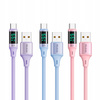 MCDODO KABEL Z WYŚWIETLACZEM USB-C SZYBKIE ŁADOWANIE USB TYP C 5A 100W 1M