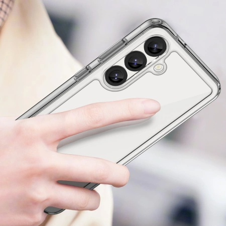 HURTEL ETUI OUTER SPACE CASE DO XIAOMI POCO X7 Z ŻELOWĄ RAMKĄ