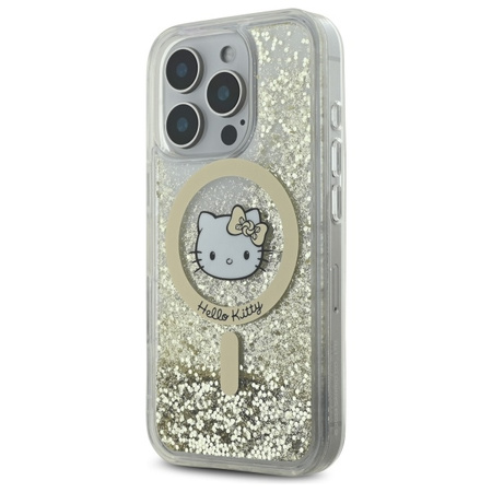 HELLO KITTY HARDCASE LIQUID GLITTER DO TELEFONÓW IPHONE 16 PRO MAX