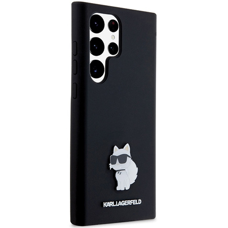 KARL LAGERFELD ETUI HARDCASE DO SAMSUNG S24 ULTRA S928 SILICONE CHOUPETTE