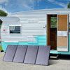 Choetech ładowarka solarna turystyczna składana 160W czarna (SC010)
