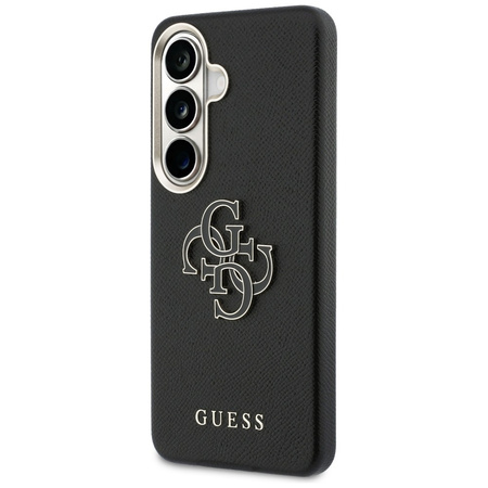 Etui Guess Grained Big 4G Metal Logo do Samsung Galaxy S26 czarny