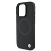 BMW BMHMP16L23RTPK iPhone 16 Pro 6.3czarny/black hardcase Sign Leather Half Textured And Circle MagSafe