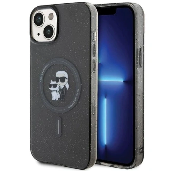 KARL LAGERFELD ETUI KLHMP15SHGKCNOK DO IPHONE 15 6.1 HARDCASE GLITTER