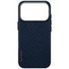 Etui UNIQ Keva EDGE do iPhone 17 Pro Magclick Charging niebieski