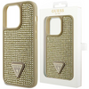 Etui Guess GUHCP14MHDGTPD na iPhone 14 Plus 6.7" - złote Rhinestone Triangle