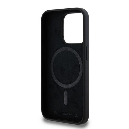 KARL LAGERFELD CASE HARDCASE DO IPHONE 15 PRO MAX 6.7 DO MAGSAFE SILIKONOWE