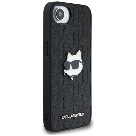 KARL LAGERFELD ETUI CASE MONOGRAM CHOUPETTE DO IPHONE 16E ELEGANCKA OCHRONA