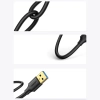 Kabel Ugreen US128 90576 USB-A 3.0 / USB-A 3.0 5Gb/s 3m - czarny