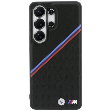 Etui BMW Tricolor Metal Logo MagSafe do Samsung Galaxy S26 Ultra czarny