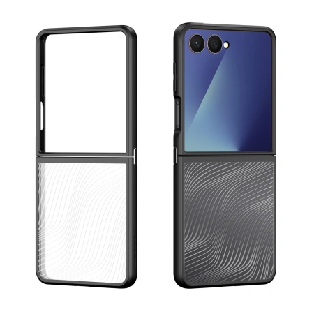 Etui Dux Ducis Aimo na Samsung Galaxy Z Flip7 - czarne