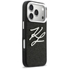 Etui Karl Lagerfeld IML Glitter KL       Diamond Logo do iPhone 17 Pro czarny