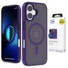 Apple iPhone 16 - 3mk Smoke MagCase Purple
