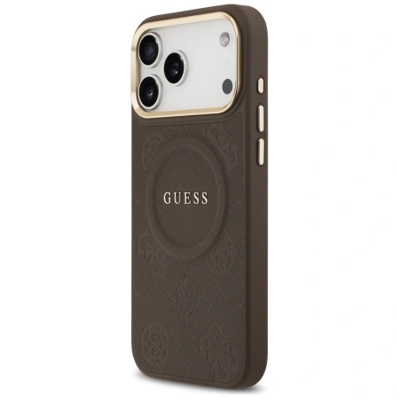 GUESS ETUI PEONY HOT STAMP MAGSAFE DO IPHONE 17 PRO MAX ELEGANCKIE