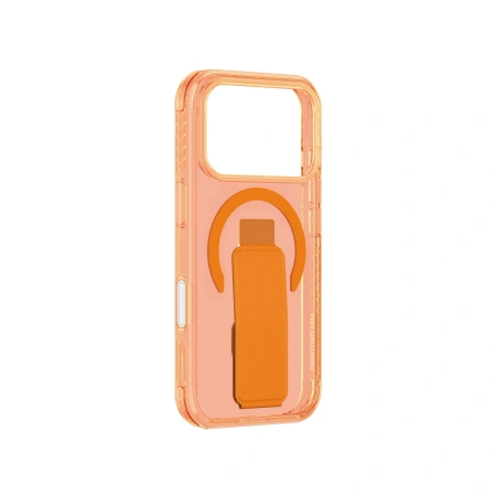 Etui AMAZINGTHING Titan Pro Holder na iPhone 17 Pro kompatybilne z MagSafe - pomarańczowe