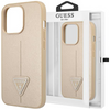 Guess GUHCP13MPSATLE iPhone 13 6,1" beżowy/beige hardcase SaffianoTriangle Logo