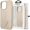 Guess GUHCP14SPSATLE iPhone 14 6,1" beżowy/beige hardcase SaffianoTriangle Logo