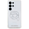 KARL LAGERFELD ETUI RHINESTONES KARL HEAD LOGO DO SAMSUNG GALAXY S25 ULTRA